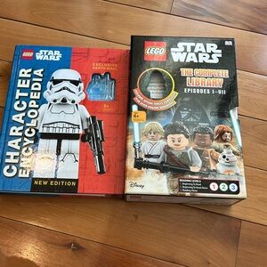 LEGO Star Wars character encyclopedia and book Set level 1-3